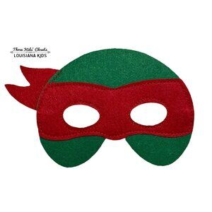 NEW Handmade Red Ninja Turtles Mask Raphael